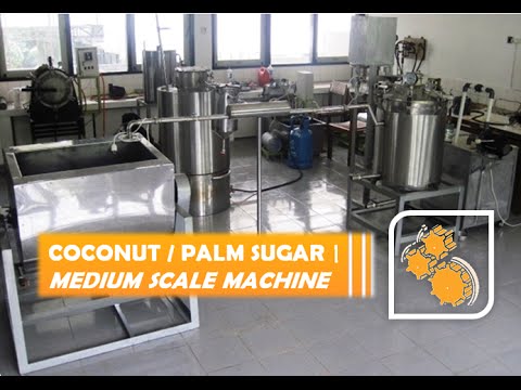 Palm / Coconut Sugar Production | Medium Scale Machine (2nd Version Video)