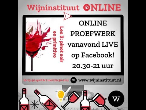 , title : 'Wijninstituut Proefwerk Live - Les 3'