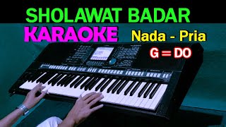 Download lagu SHOLAWAT BADAR - KARAOKE Nada Pria | Sholatullah Salamullahi mp3