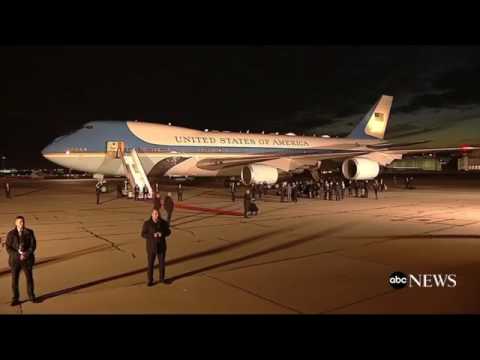 WATCH President Donald Trump Arrives In Warsaw Poland 7-5-2016 MASSIVE MOTORCADE Must See! Trump G20
