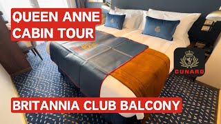 Cunard Queen Anne - Cabin Tour, Britannia Club Balcony Stateroom 5173