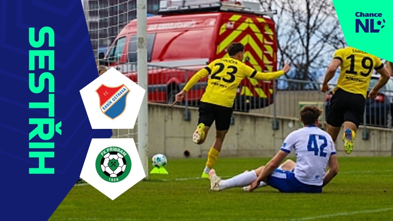 Baník Ostrava B vs 1.FK Příbram Highlights