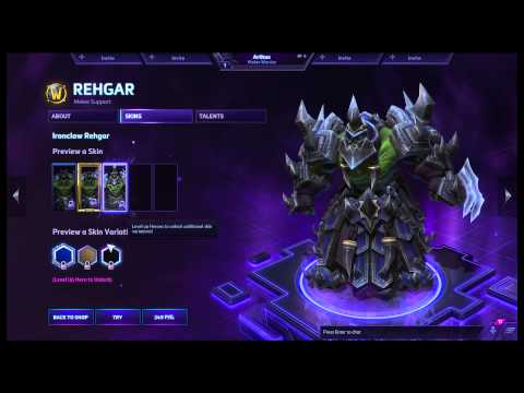 Heroes of the Storm Rehgar Melee Support