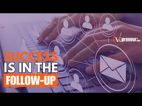 How to Improve Your VO Follow-Up Game (And More Business Tips)