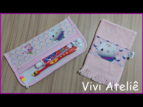 Kit Higiene Bucal | Passo a Passo | Vivi Ateliê