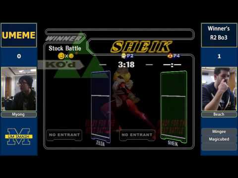UMeMe 40 - Beach (Red) vs Myong (Sheik) - WR2