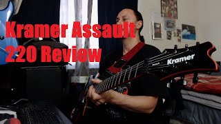 Video thumbnail for Kramer Assault 220 Guitar Review by The Rock n Roll Guitar Lounge