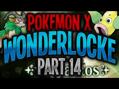 Pokemon X and Y Wonderlocke - Ep14 Coumarine Gym vs Ramos- Pokebank- Pokemon X and Y Walkthrough