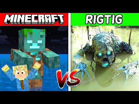 Minecraft MONSTRE i VIRKELIGHEDEN!!