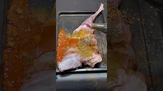 Mutton Raan Steam Roast #food #shorts #viral