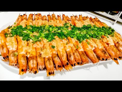 STEAMED SHRIMP AND VERMICELLI IN GARLIC SAUCE | CH SECRET RECIPES