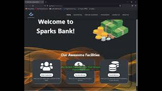 Basic Banking System | #Task-1 | The Sparks Foundation | Web Development and Design