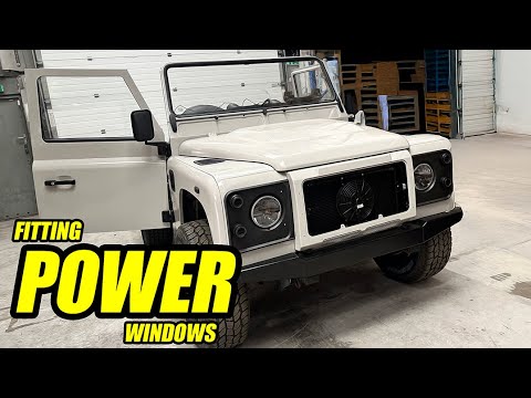 Installing electric windows into your Land Rover Defender is easy. Thumbnail