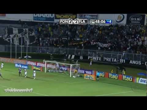 Flamengo 2x2 Ponte Preta - Brasileiro 2012 HD