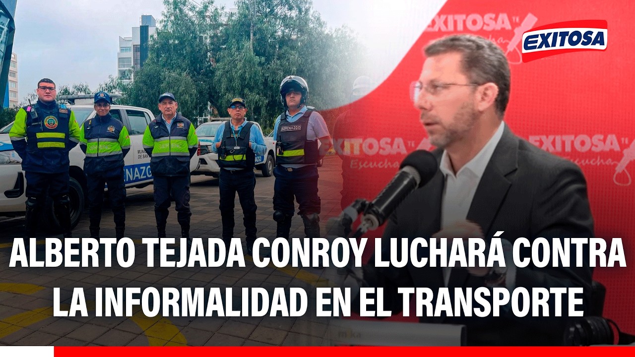 🔴🔵 Alberto Tejada Conroy propone ‘urbanito eléctrico’ para combatir el transporte informal