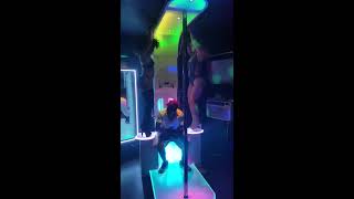 Lap dance stage