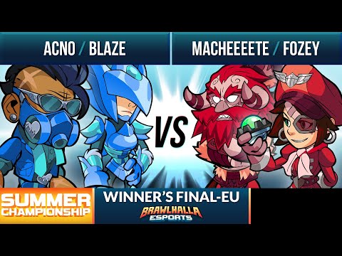 Acno & Blaze vs Macheeeete & Fozey - Winner's Final - Summer Championship 2020 - 2v2 EU