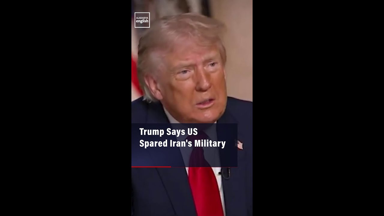 Video | Trump Says US Spared Iran's Military