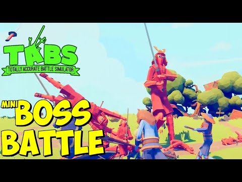 Mini Boss Battle(#8) : Samurai Giant / Extra Hard Lesson - TABS Unit Possession Update