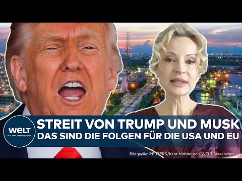 TRUMP VS. ELON MUSK: Streit eskaliert! Das sind die Folgen für US-Wirtschaft und EU