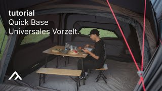 qeedo | Quick Base. Dein universales Vorzelt - Tutorial