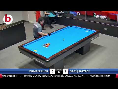 ERMAN SÜER & BARIŞ KAYACI Bilardo Maçı - 