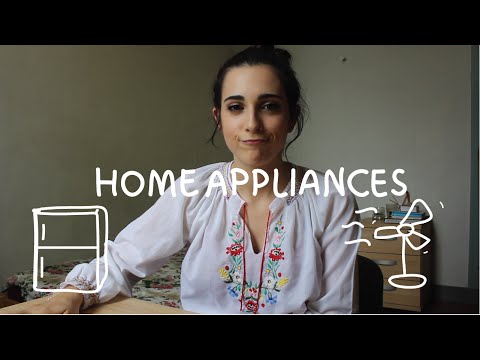 Weekly Spain Spanish Words with Rosa - Home Appliances