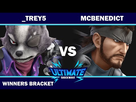 USW 133 - Winners Bracket - DRiP | _trey5 (Wolf, King K. Rool) VS McBenedict (Snake) - SSBU Ultimate
