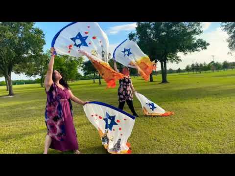 BTWH Ministries Worship with Flags  Music 🎶- Zion ( Live from Jerusalem )  By Aaron Shust