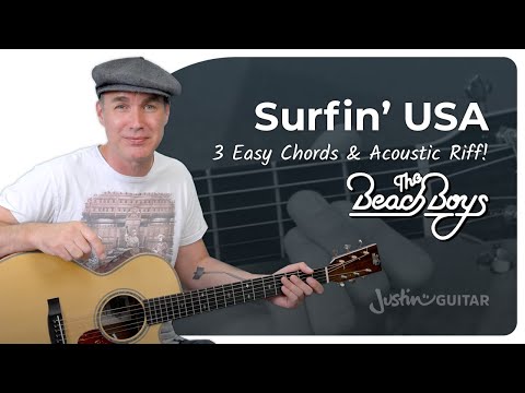Surfin USA Tab -The Beach Boys