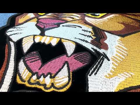 Wild Cat Iron On Patch PL6345