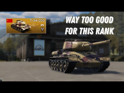 War Thunder Mobile | T-34-100