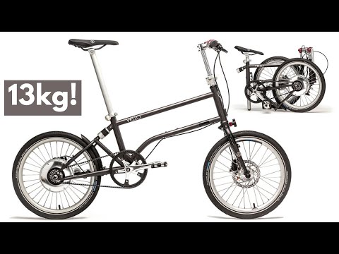 DAS KLEINSTE E-BIKE DER WELT Vello Bike + ! 250W! Rekuperation! Nur 13kg! Carbon Riemen! (Werbung)