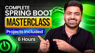 Master Spring Boot In one Video 🔥 Java Development For Beginners | Masterclass (Hindi)
