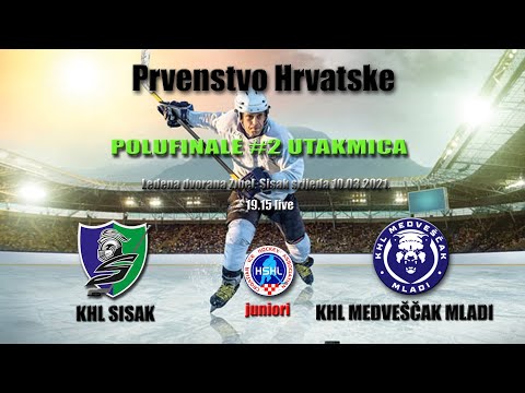 PH juniori KHL Sisak vs KHL Medveščak mladi