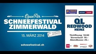 Open Air Schneefestival Zimmerwald 2014