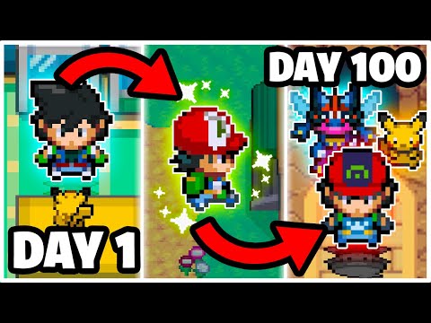 I Played 100 Days in Pokemon Fire Ash Here's What Happened (Fan Game)