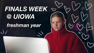 FINALS WEEK @ UIOWA *freshman year*