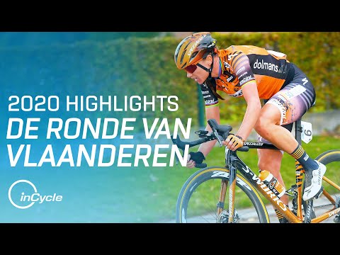De Ronde van Vlaanderen 2020 | Women Elite Full Race Highlights | inCycle