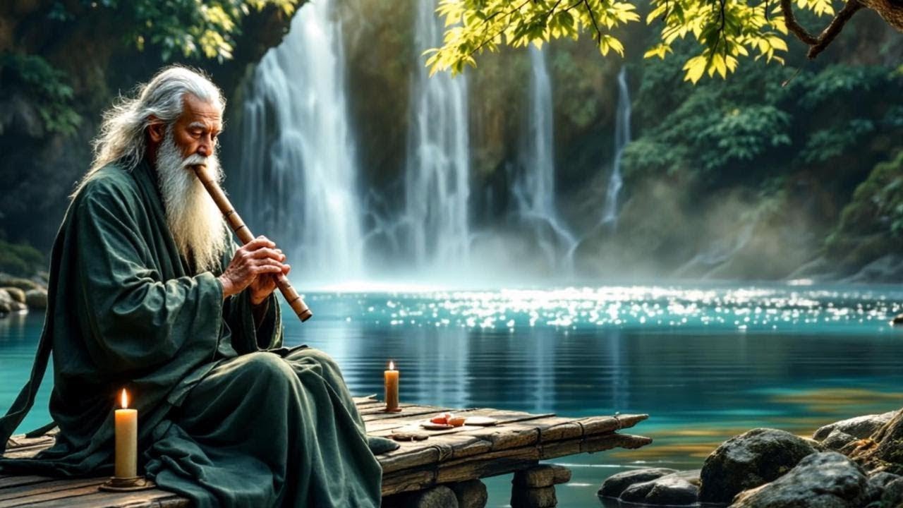 Stop Overthinking 🕉 Tibetan Flute Meditation • Heal Emotional Wounds & Find Inner Peace
