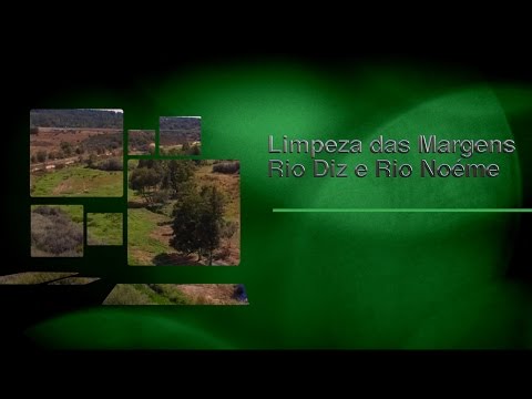 Limpeza das Margens do Rio Diz e Rio Noéme
