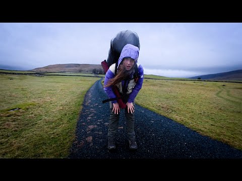 Solo Wild Camp Abandoned In High Winds