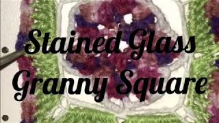 #154 - Stained Glass Square - 2018 Granny Square CAL