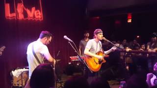 Heffron Drive - Nicotine (Clip) - Happy Mistakes Unplugged Tour Philly 7/3/15