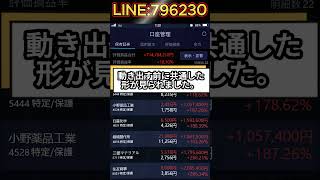 #株式投資 #投資初心者 #株初心者 #資産運用 #お金の勉強 #株式  #日本株#NISA #新NISA #少額投資 #長期投資 #副収入