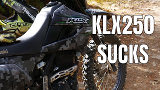 Download lagu Why I REGRET buying the NEW KLX250 vs the new KLX300 mp3