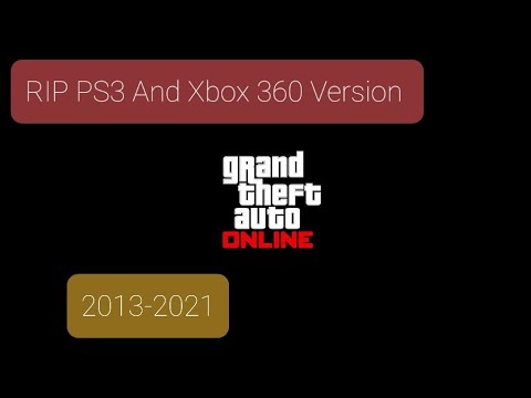 GTA Online for PlayStation 3 and Xbox 360 Will Shut Down on December 16, 2021
