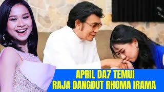 Download lagu April DA7 Comes to Soneta Headquarters to Meet the King of Dangdut RHOMA IRAMA mp3