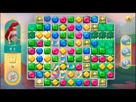 Disney Princess Majestic Quest Level 216 - NO BOOSTERS + FULL STORY 👸 | SKILLGAMING ✔️