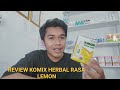REVIEW KOMIX HERBAL RASA LEMON